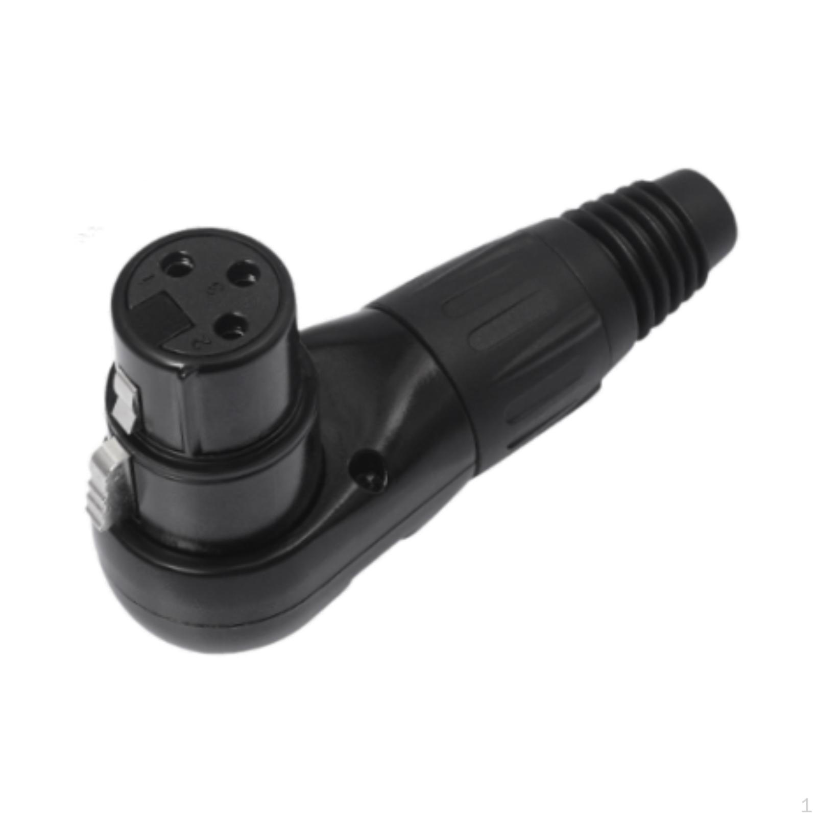 

3-контактный XLR-разъем-адаптер для линейного микшера, аудиоразъем для пайки female