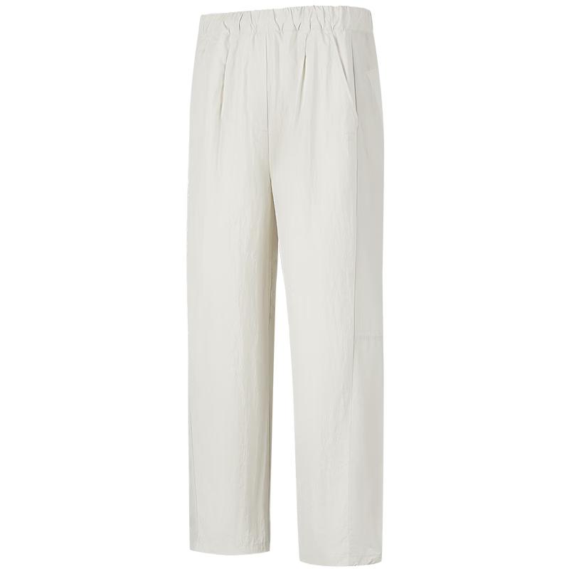 Skechers Women s Woven Wide-Leg Anti-UV Casual Pants P225W130 S