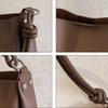 Retro Versatile Women Shoulder Composite Bags Fashi Commuter Ladies Bucket Underarm Bag Pu Leather Female Inner Handbags Tote