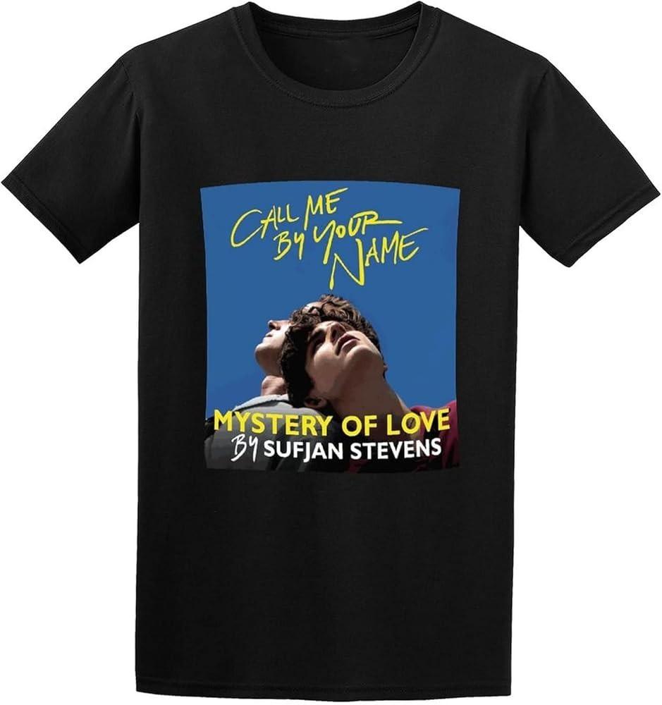 Men s Sufjan Stevens Mystery of Love T-Shirt S-5XL Unisex BS1352 XXL