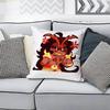 RRun Kingdom Burning Spice CCookie Pillow Cases for Bedroom Living Room Sofa Home Decor Polyester Cushion Cover with Zipper