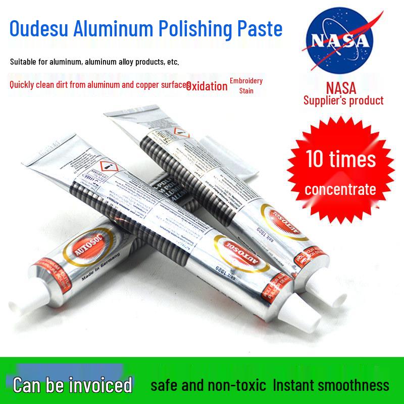 Ode Su Autosol Aluminum Alloy Scratch Repair & Polishing Paste 1 tube 75ml Aluminum Polishing Paste