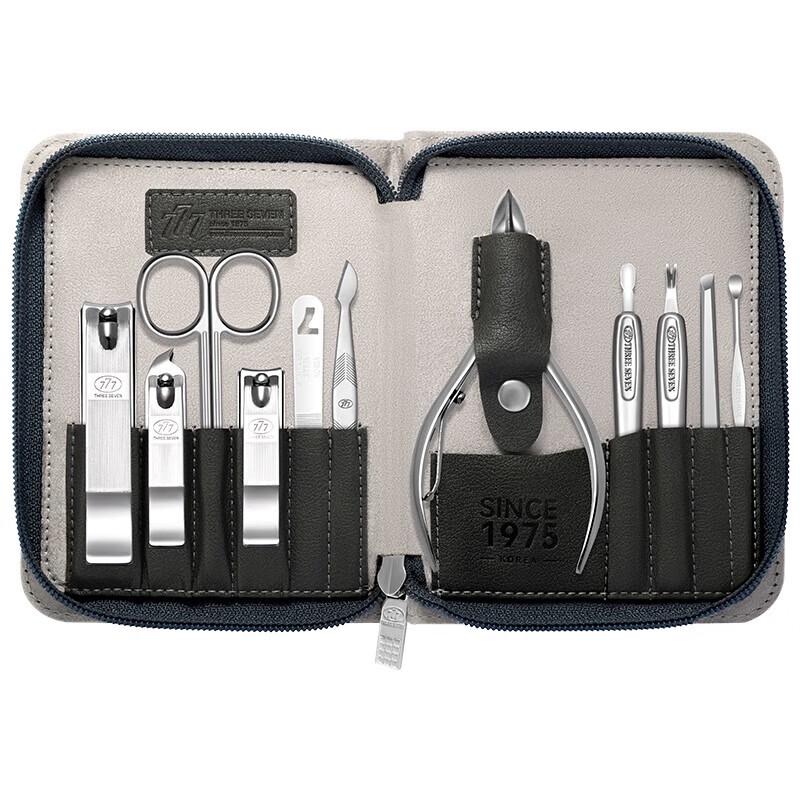 THREE SEVEN 11-Piece Nail Tool Kit
