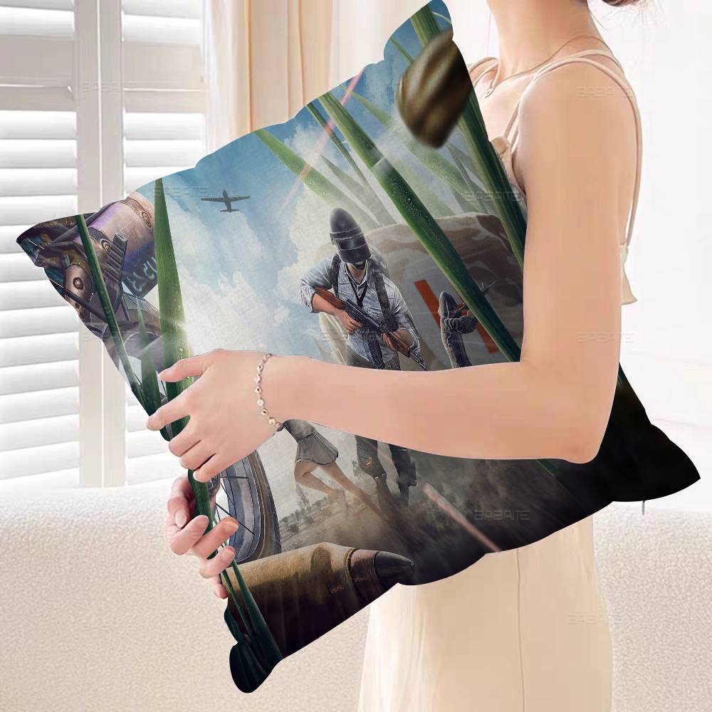 Classic Games PUBG Printed pillow cover sofa cushion cover home room decoration children gift
