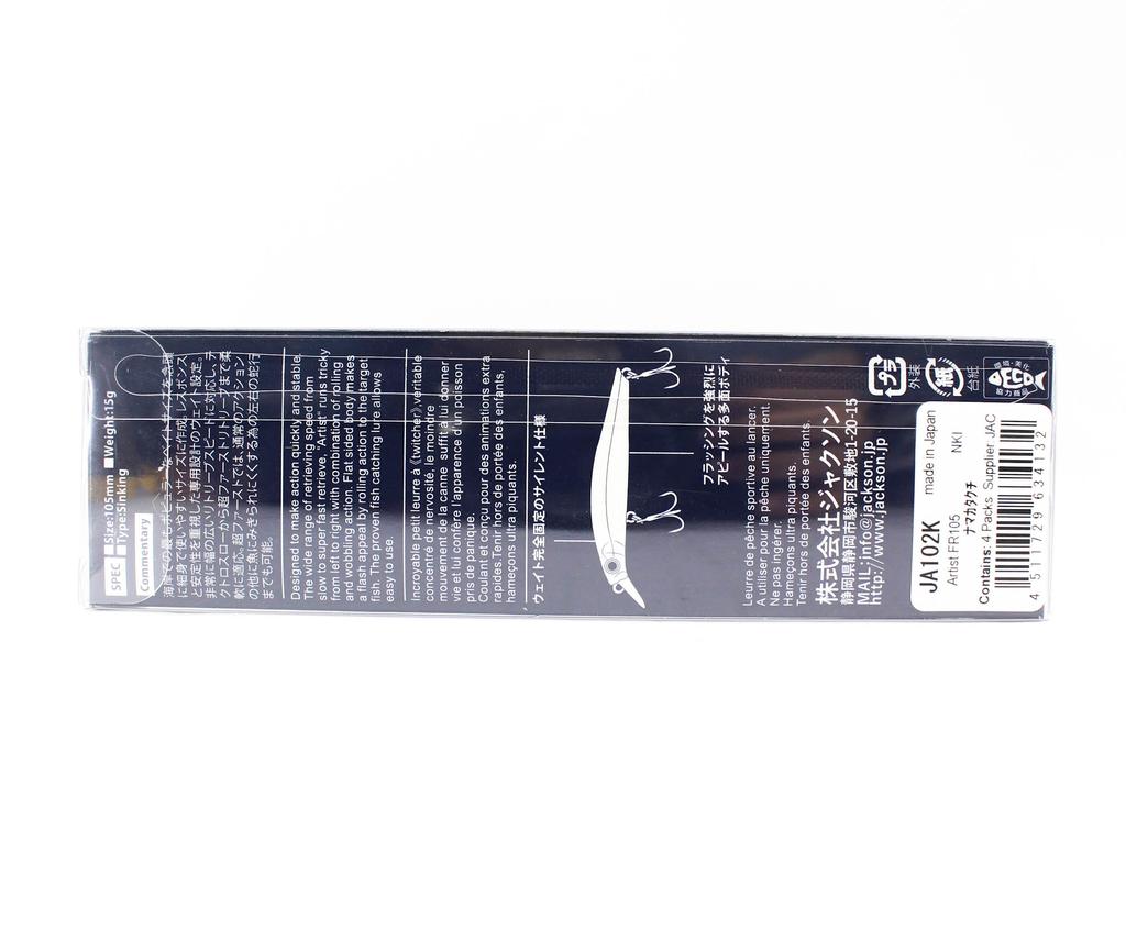 Jackson Nástraha Artist FR 105 potápivá minnow NKI (4132)