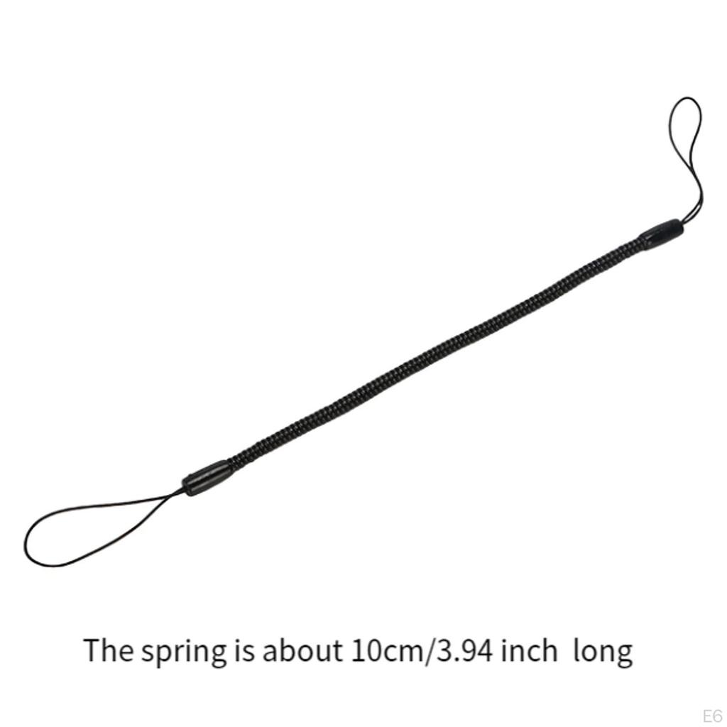 5 Pieces Elastic Tether Lanyard for Touch Pens Coil Spring Straps Convenient Tethering Drawing Pen