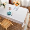 PVC Tablecloth Waterproof and Oil-proof Disposable Tablecloth Ins Style Rectangular Dining Table Cloth Coffee Table Table Mat
