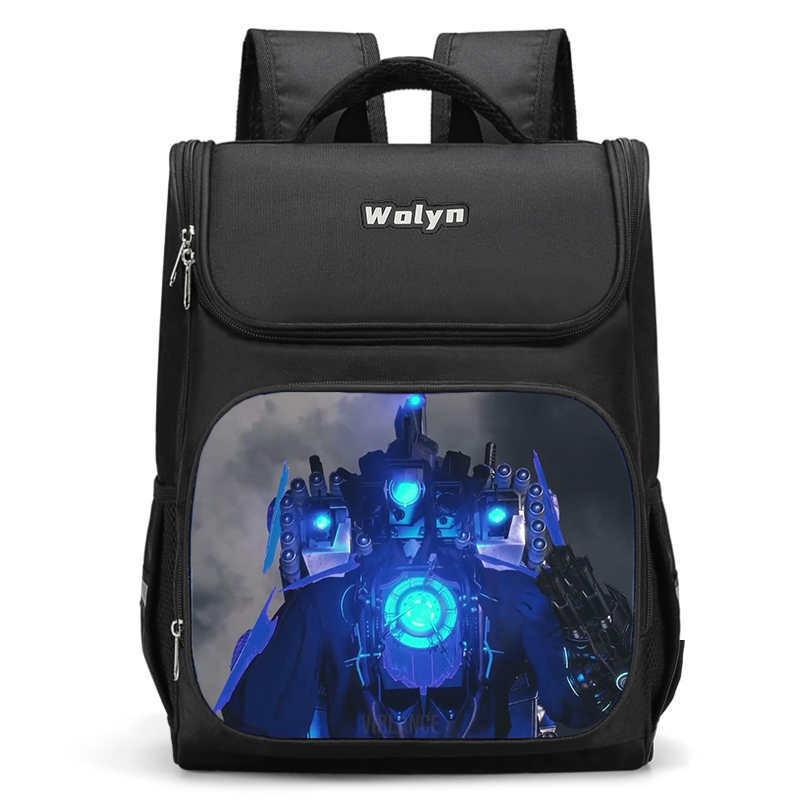 Trendy Oxford Cloth Backpack For Elementary School Students Large Capacity Design