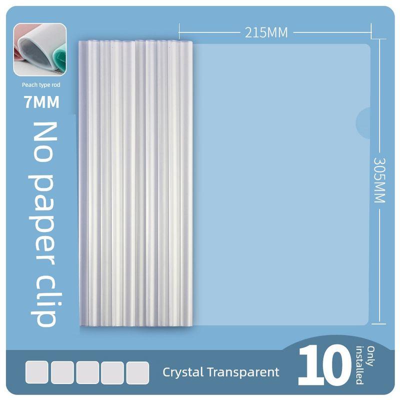 

Gradient Water Drop Junior High School Students Organize Fantastic Slide Grip Report Cover Water Drop Stick-Transparent Color-10 Pieces