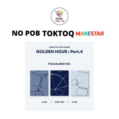 Vyberte POB POCAALBUM Ver ATEEZ 13. mini album GOLDEN HOUR Časť 4