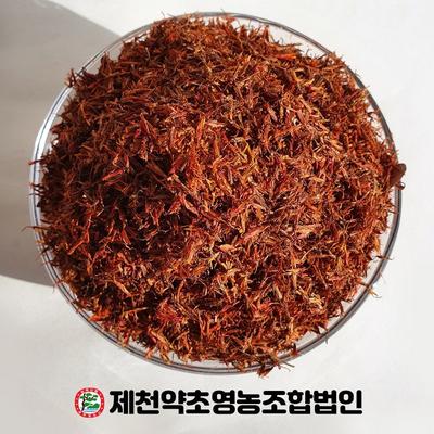Saflor Saflor 100g Jecheon Anbauvereinigung für Heilkräuter Jecheon Heilkräutermarkt