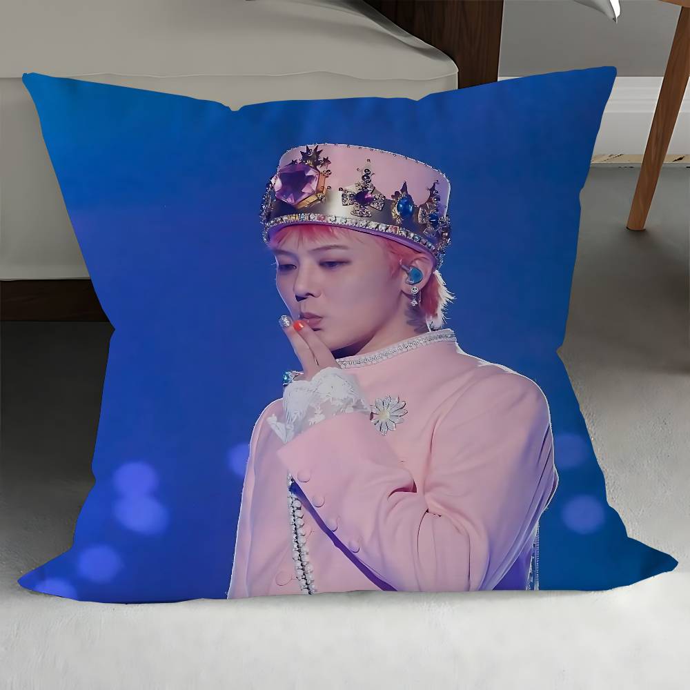 Star G-Dragon Pillow Cover Design Cushion Cover Decor Holiday Decorati