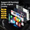 2-in-1-USB-Dongle, kabelloser CarPlay-Android-Autoadapter für ein Upgrade von kabelgebunden auf kabellos