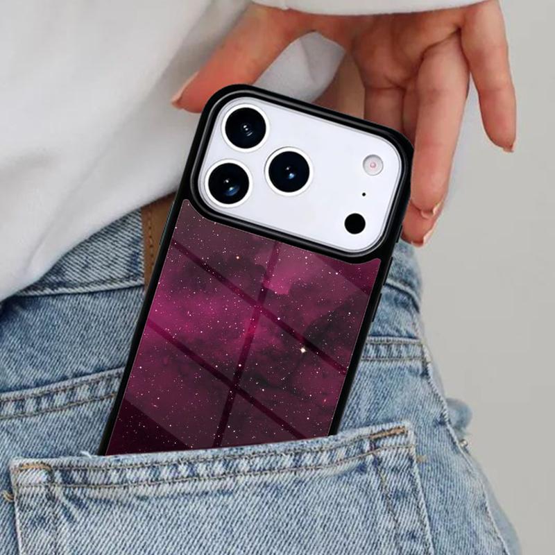 Mysterious Starry Sky Phone Case for iPhone 17ProMax 12 13 14 15 16e 17 Pro Max Plus Air Cover