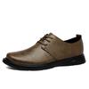 High End Brand Men's Genuine Leather Shoes Lace Up Office Business Shoes Men's Formal Shoes Commuting Work Shoes Free Delivery