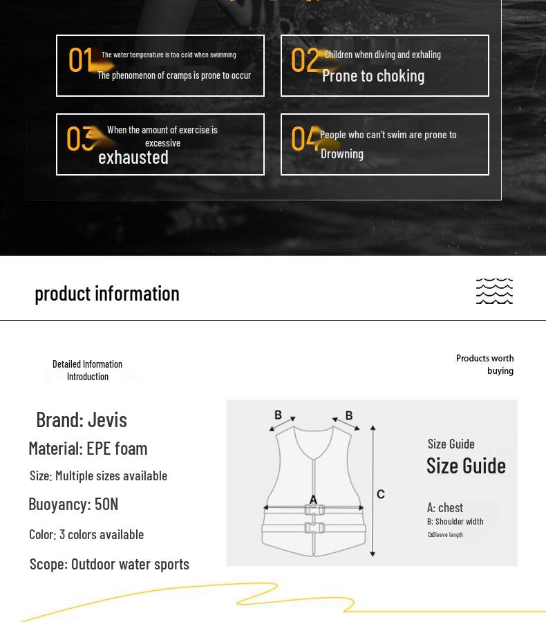 Adult High Buoyancy Life Vest - Professional Fishing, Swimming, Boating, Anti-Drowning Rafting Safety Jacket