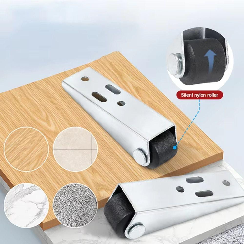 Silent Sliding Door Track Pulley Effortless Furniture Caster  Sliding Gate