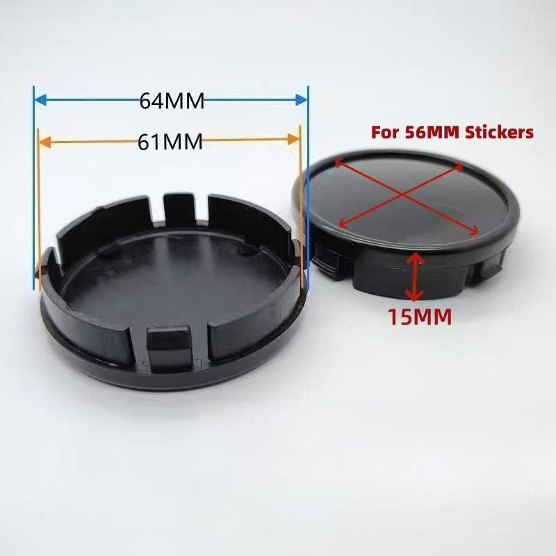 4pcs Car Wheel Center Hub Caps 64mm For OZ Racing Alloy Auto Wheel Rim Center Hub Cap 56mm OZ Badge sticker Styling accessories