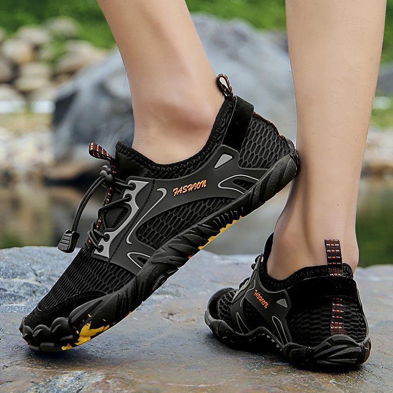 Water outdoor five-finger creek shoes men's mountaineering wading shoes hiking professional fishing shoes