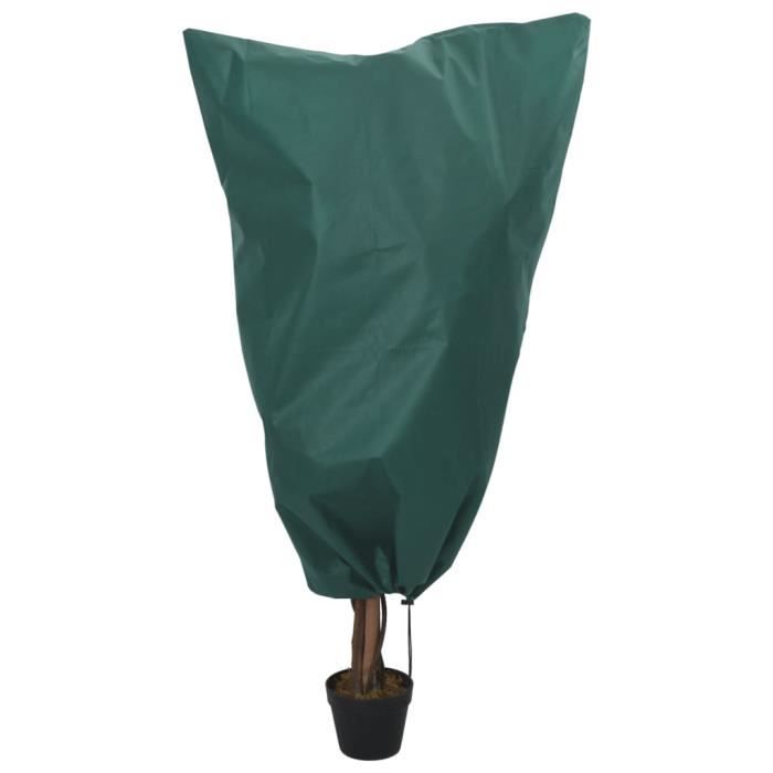 VidaXL Housses de protection pour plantes avec cordon de serrage 4 pcs 364884