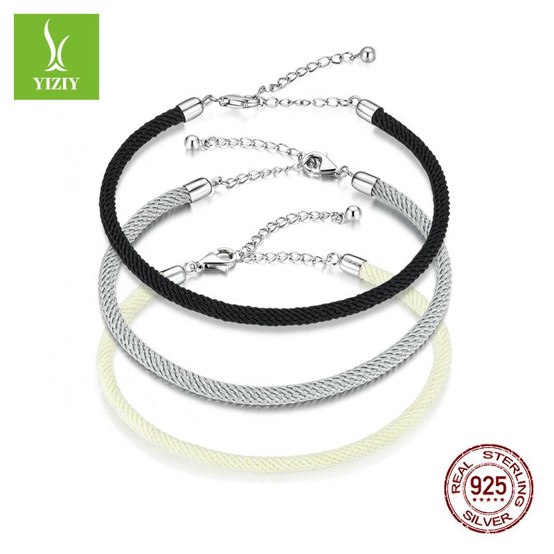Diy Basic Hand Rope, Fashionable Versatile Woven Lucky Bracelet Spot Scb166