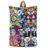 Japanese Tamagotchis Blanket  Soft Warm Fluffy Plush Bedding Throws For Child Outdoor Flannel Bedspread Bed Cover