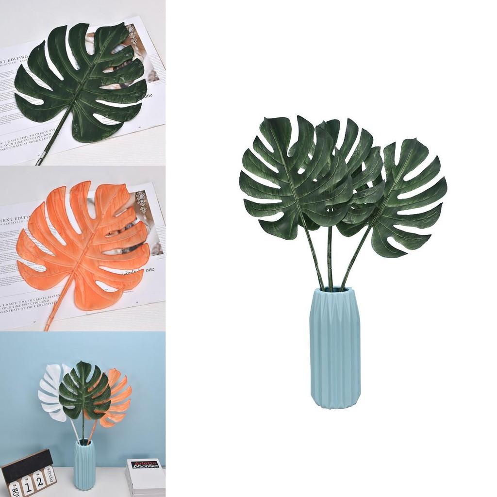 Monstera Deliciosa Liebm Leaf Simulated Plant For Wedding Centerpieces Hotel Decor Photography Prop