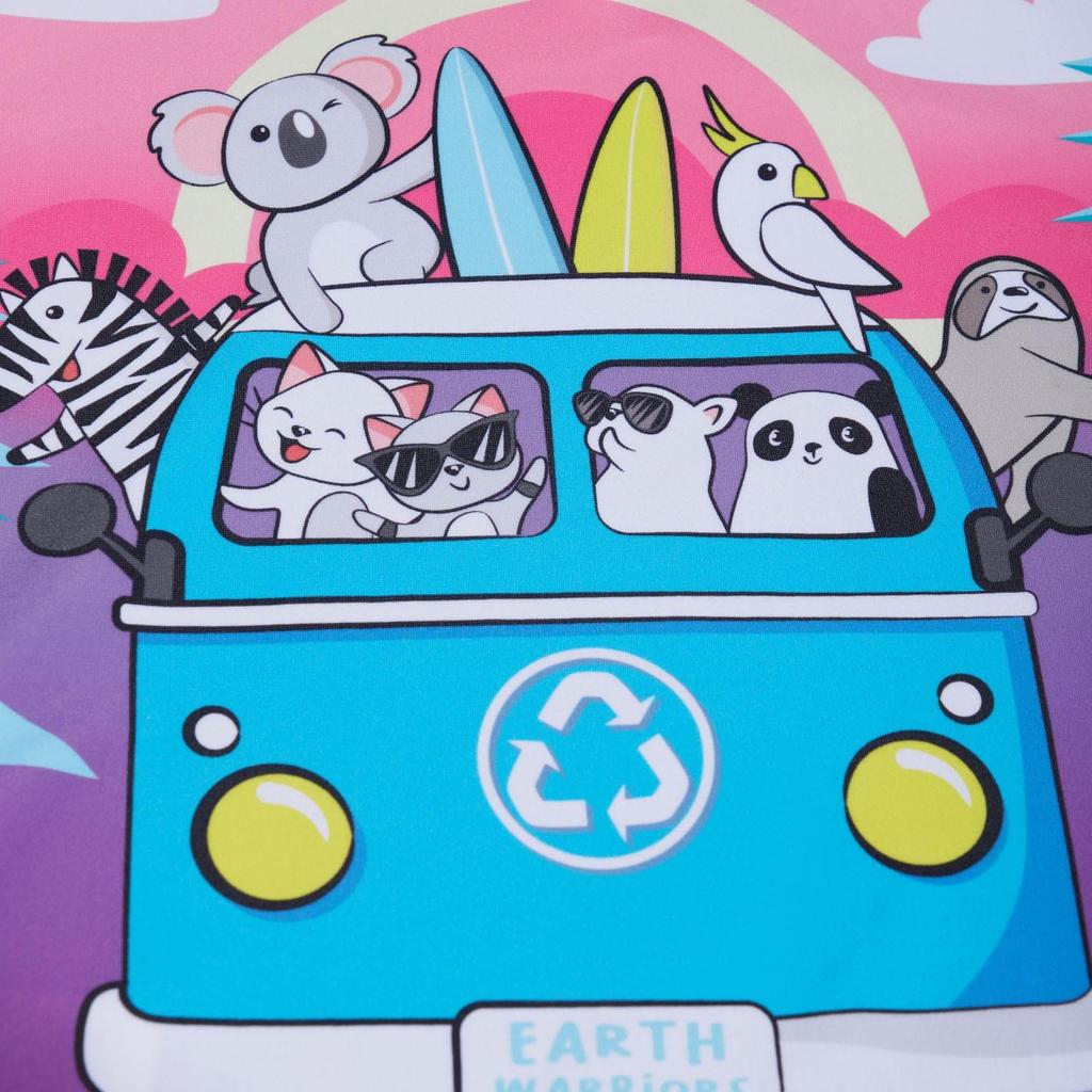 Speedo Girls Long-Sleeved Rash Top