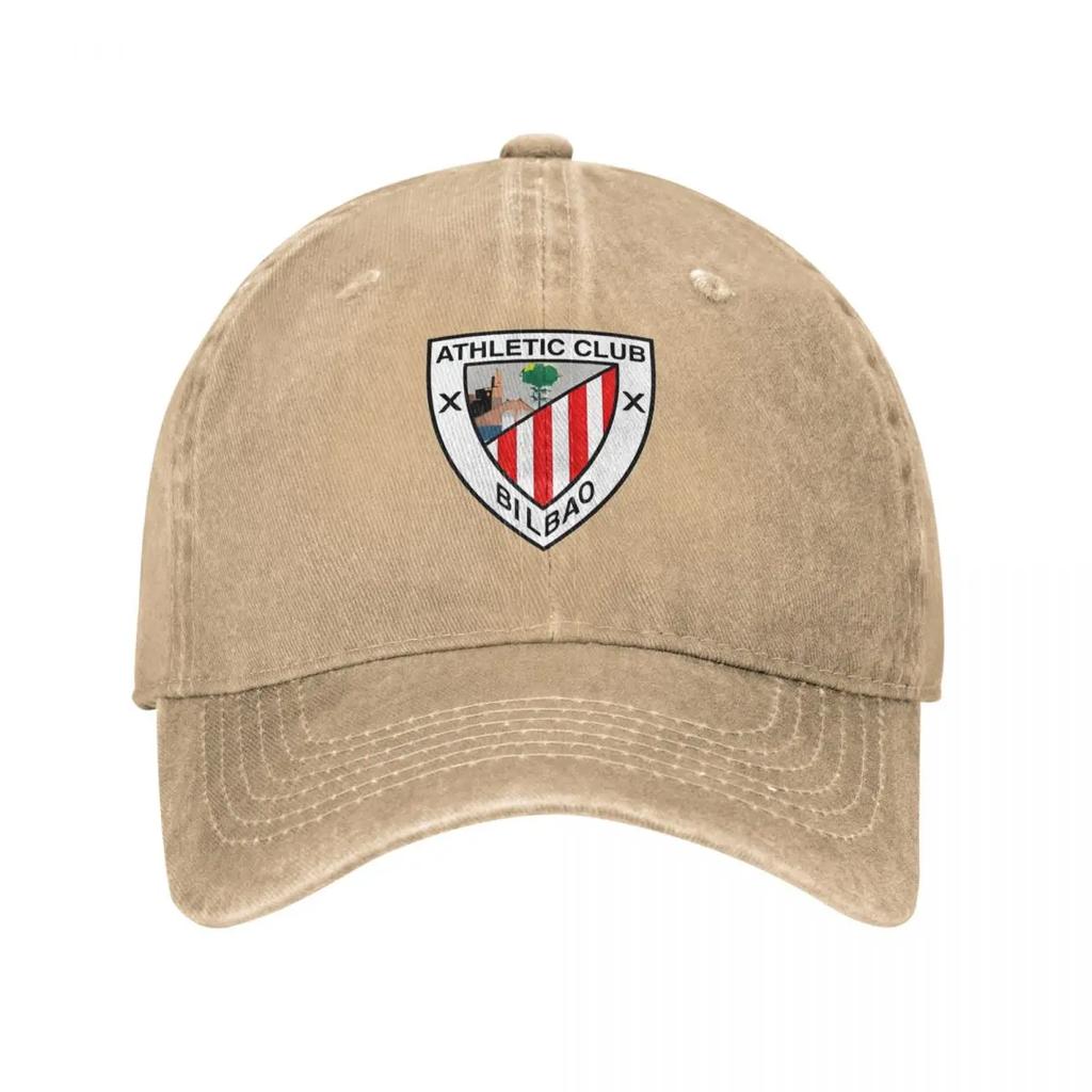 A-Athletic Bilbao Club Baseball Cap Classic Distressed Washed Spain Espana Headwear Unisex Style Outdoor Running Golf Caps Hat
