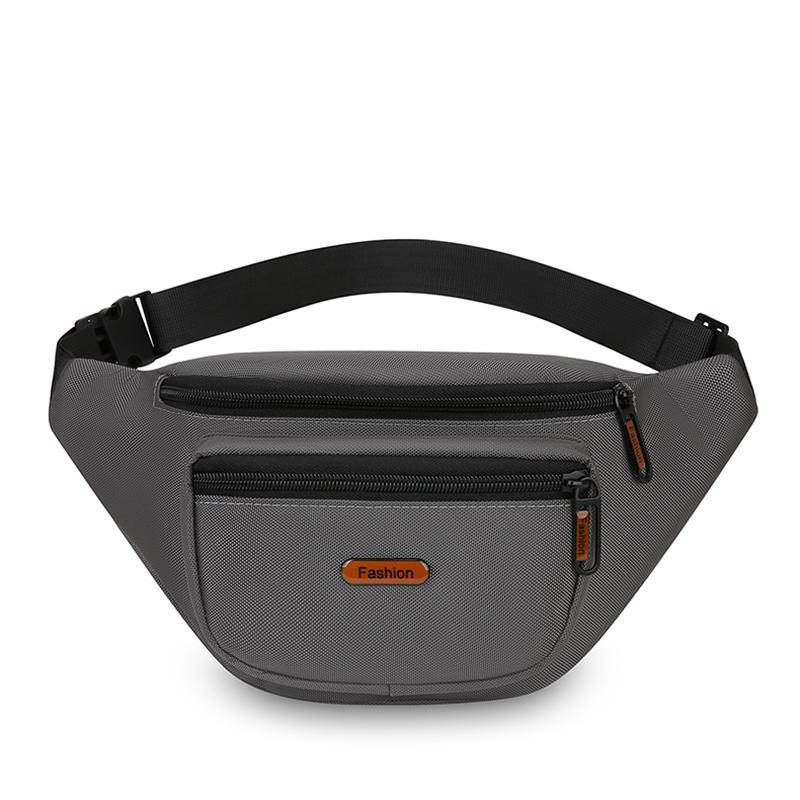 Waterproof Men's Waist Pack Fanny Pack with Adjustable Strap for Travel Sports Running - Quick-Access Outdoor Waist Bag