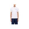 Emporio Armani EA7 Two-Tone Logo Button Short Sleeve Polo Shirt Men tops White 7M000168-AF13755-U0002