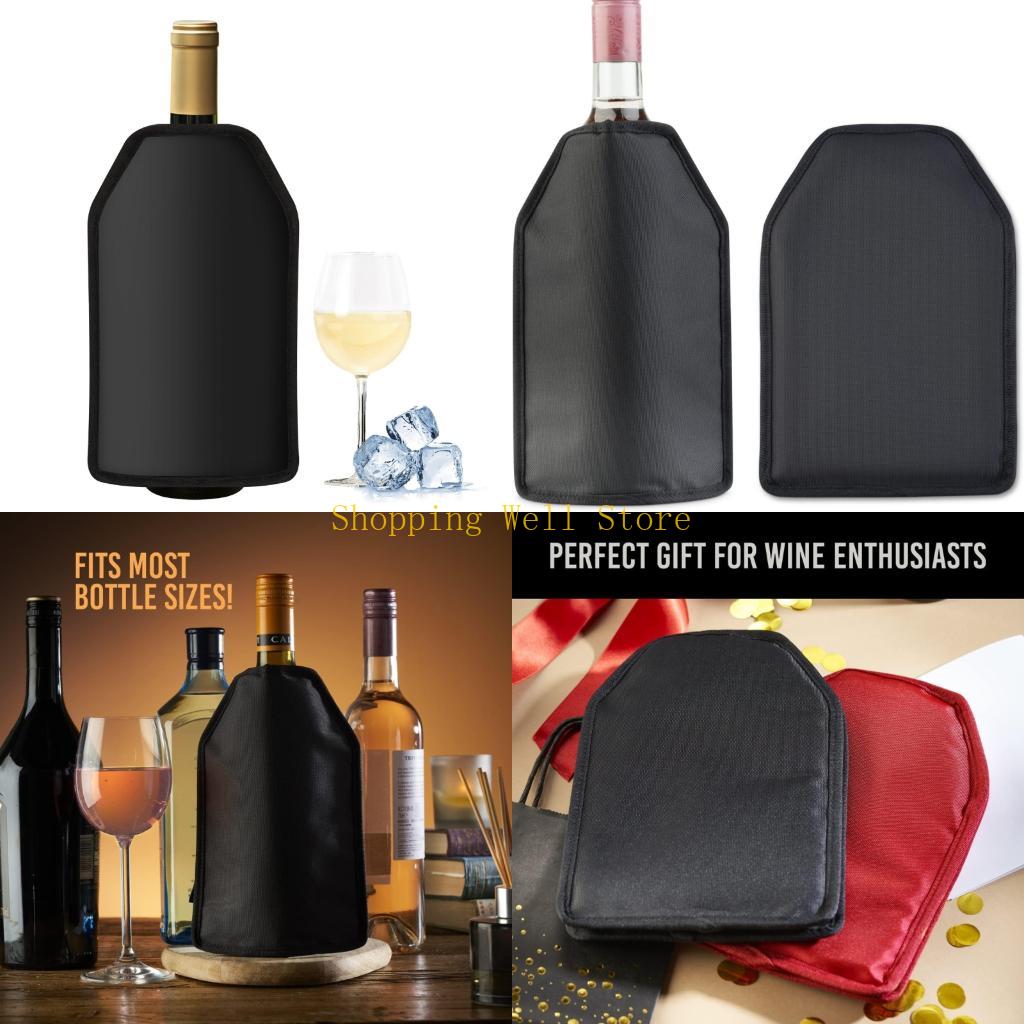 KX4B Wine Bottle Coolers Insulated Bag For Sparkling Drinks Hiking And Picnics Event