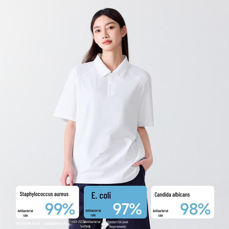 MINISO Men's Quick-Dry UPF100+ Polo Shirt