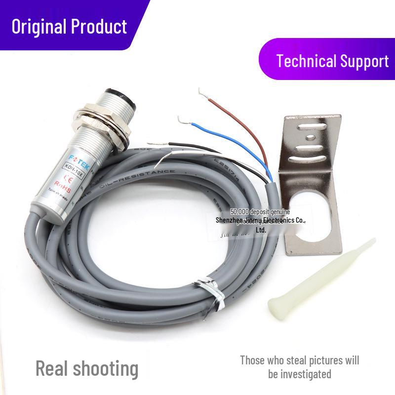 FOTEK KDR-10X M18 Reflective Cylindrical Photoelectric Sensor