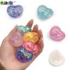 1 Stück Farbwechselndes Herz Quetsch-Pailletten Liebe Fidget Stressabbauer Squishy Kneten Kinder Partygeschenk