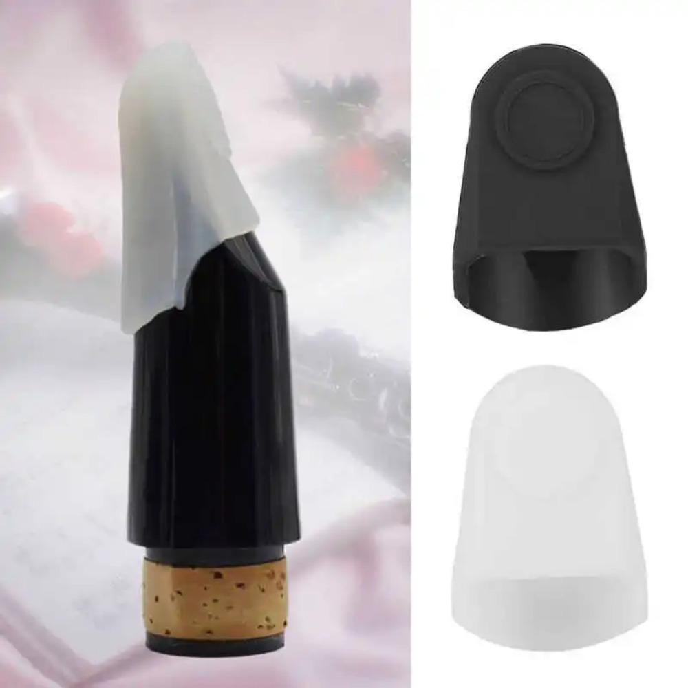 Durable Rubber Saxophone & Clarinet Mouthpiece Cap - Protective Cover for Alto, Tenor, Soprano Woodwinds - Keeps Reed Moist & Dust-Free