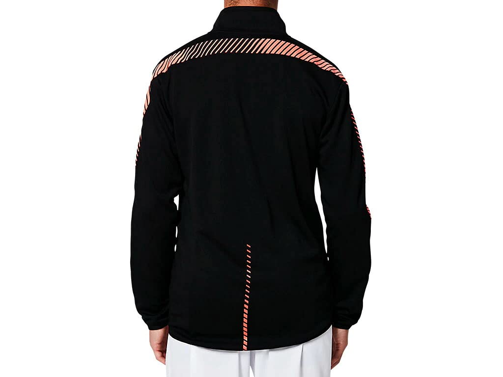 Training Wear Training Jacket 2031A778 Performance Black x Flash Coral Japan XL to Japanese size [ASICS] (Slim) [Men's] Men's (equivalent XL)