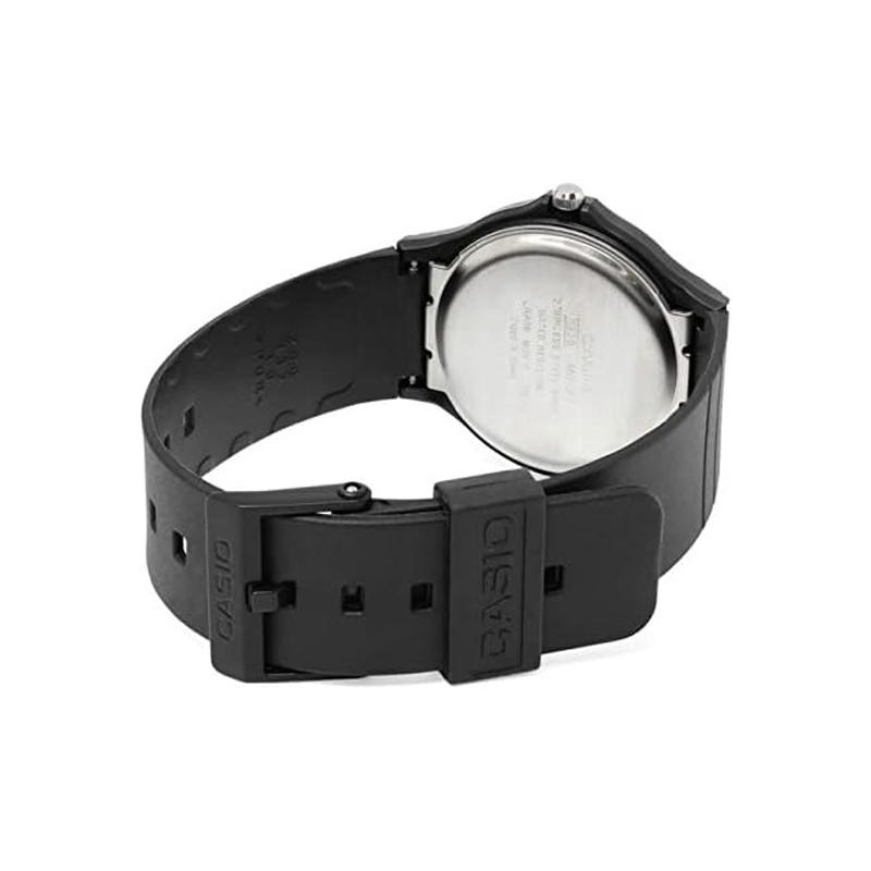 Casio YOUTH Series-Disc Three Needles Fashionable Business Casual Simple Light Thin Versatile Classic Quartz Movement Resin Strap Japanese MQ-76-1AL