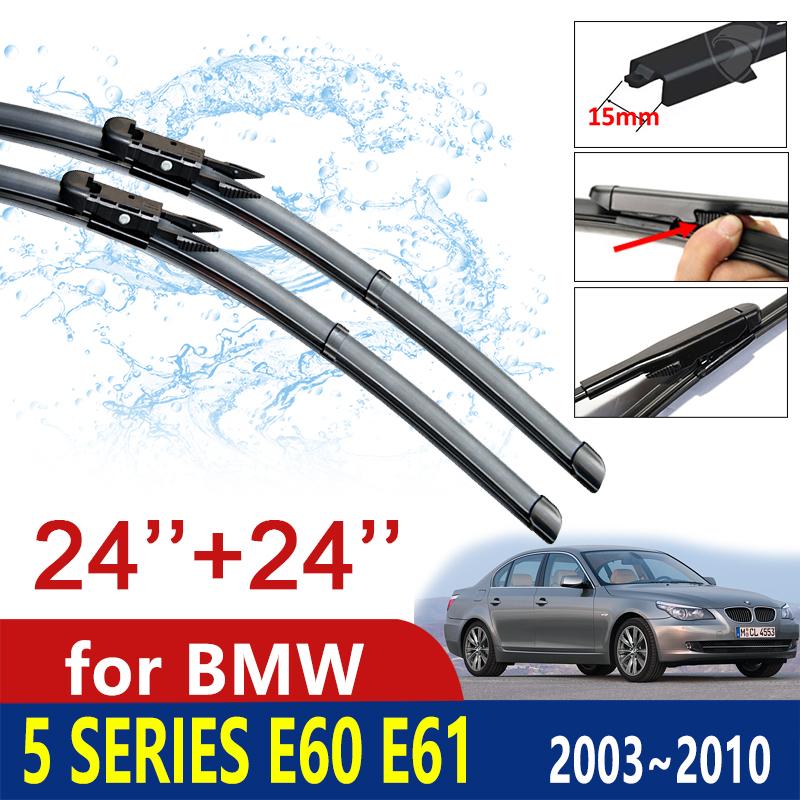 

Для BMW 5 серии E60 E61 2003 ~ 2010 автомобильные щетки дворники 520i 523i 525i 528i 530i 535i 540i 545i 550i M5 520d