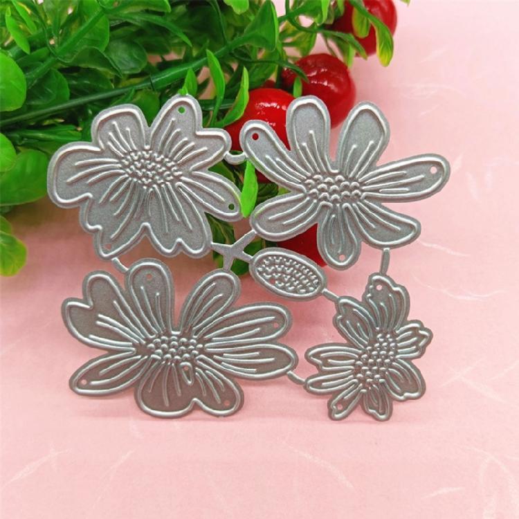 Metal Cutting Dies Daisy Flower Scrapbooking Stencil Scrapbooking Stencil DIY