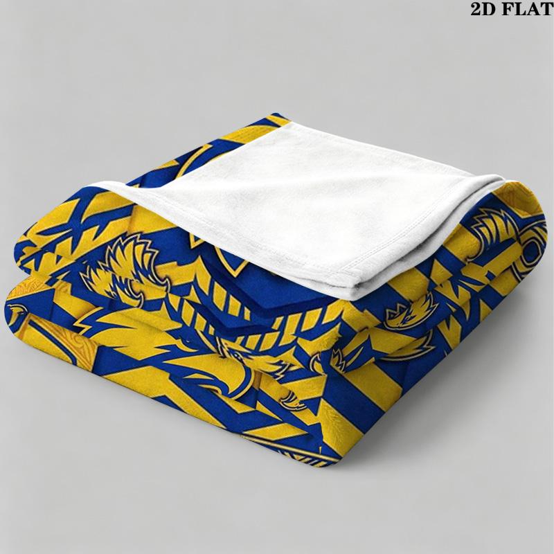 Coperta in Flanella con Stampa West Coast Eagles Alta Qualità Calda Confortevole Coperta per Tutte le Stagioni Perfetta per Regali Decorazioni per la Casa
