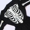 with Hat Halloween Dress Up Skeleton Carnival Party Reaper Set Luminous Witch Clothing  Performance