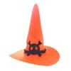 3Pcs Miniature Dollhouse Mini Color Felt Witch Hats For Halloween House Decoration Dolls Accessories Kids Play Toys Witch Hats