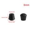 4-24pcs Round Furniture Foot Caps Chair Table Sofa Anti-Slip Silent Rubber Leg Pad Wooden Floor Anti-Scratch Protective Pad