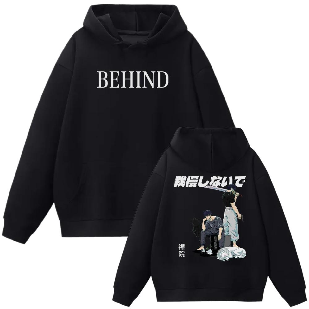 

Anime Jujutsu Kaisen Fushiguro Megumi Hoodie Fushiguro Toji Print Men Women Casual Pullover Harajuku Oversized Fleece Sweatshirt 3XL