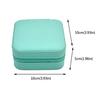 Mini Jewelry Travel Case Small Portable Jewellry Organizer Box Portable Display Storage Box for Rings Earrings Necklaces Gifts