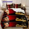 Godfather Legacy Th Anniversary Bedding (1 * duvet cover + 2 * pillowcase, without core) 2D Flat Soft and comfortable Duvet cover and pillowcase
