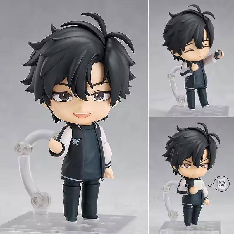 #2161 Link Click Cheng Xiaoshi Anime Figuur #2162 Lu Guang Actiefiguur Verplaatsbaar Gezichtswisselend Verzamelaar Model Poppetje Speelgoed Cadeau gray