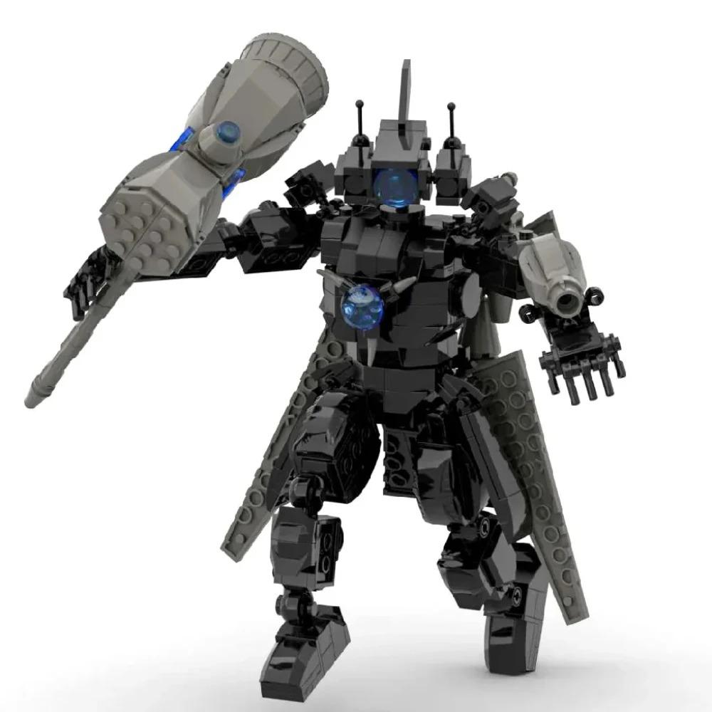 MOC Titan Speakermen Figure Model Camerman From Funny Anime Videos:For lego Skibidi Toilet ,444 Pieces Construction Blocks Toys