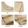 ROMON Men's Warm Round Neck Knit Sweater